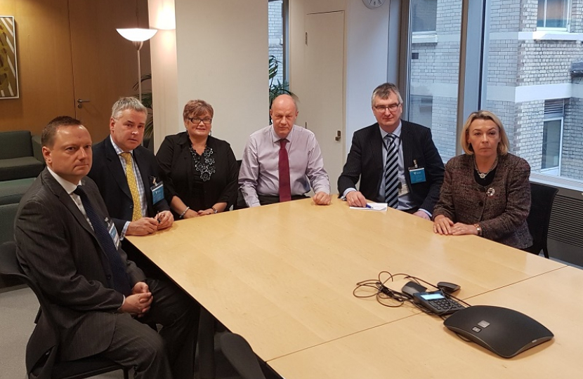 Meeting of APPG WASPI officers with Rt Hon. Damian Green MP, Secretary State DWP