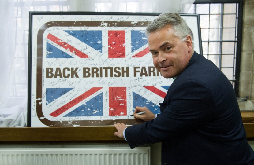Tim Loughton MP signs pledge to Back British Farming in South East