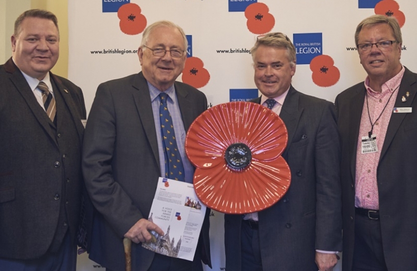 Tim Loughton MP Meets South East Area Manager from The Royal British Legion