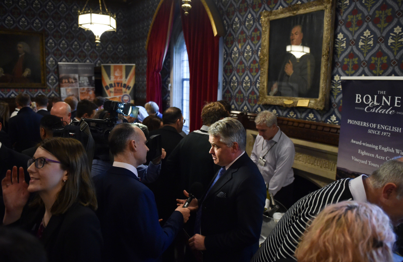 A Taste of West Sussex at the House of Parliament