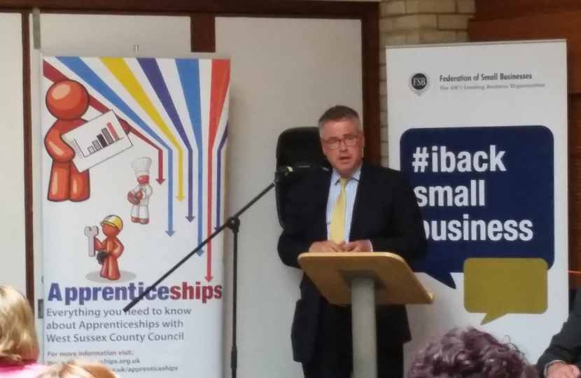 backing small businesses