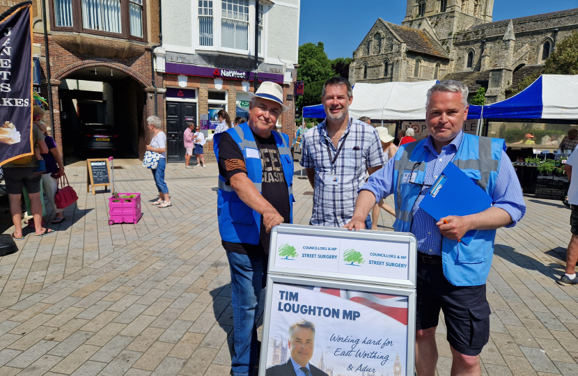 Street Surgery when Tim was an MP