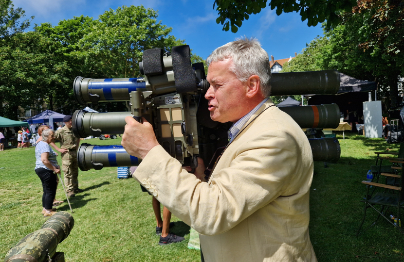 taking aim...