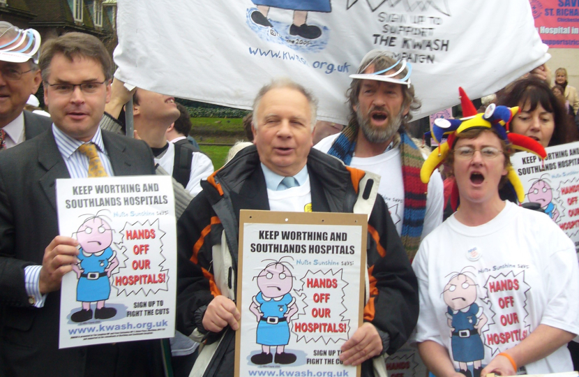 KWASH campaign Keep Worthing and Southlands Hospitals