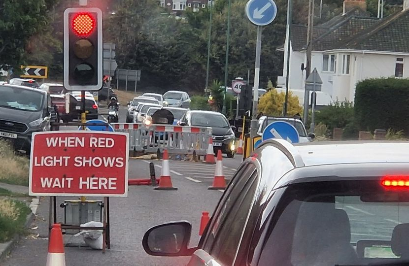 Norfolk Bridge roadworks