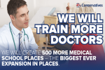 We will train more doctors