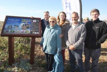 New Information Boards on Shoreham Beach Nature Reserve