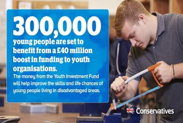 Youth organisations receive £40 million boost for skills and life chances