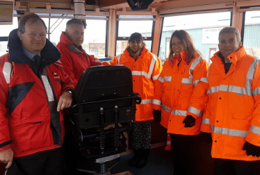Ports Minister Nusrat Ghani visit Shoreham Harbour