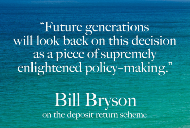 Tim Loughton MP welcomes deposit return scheme in fight against plastic 